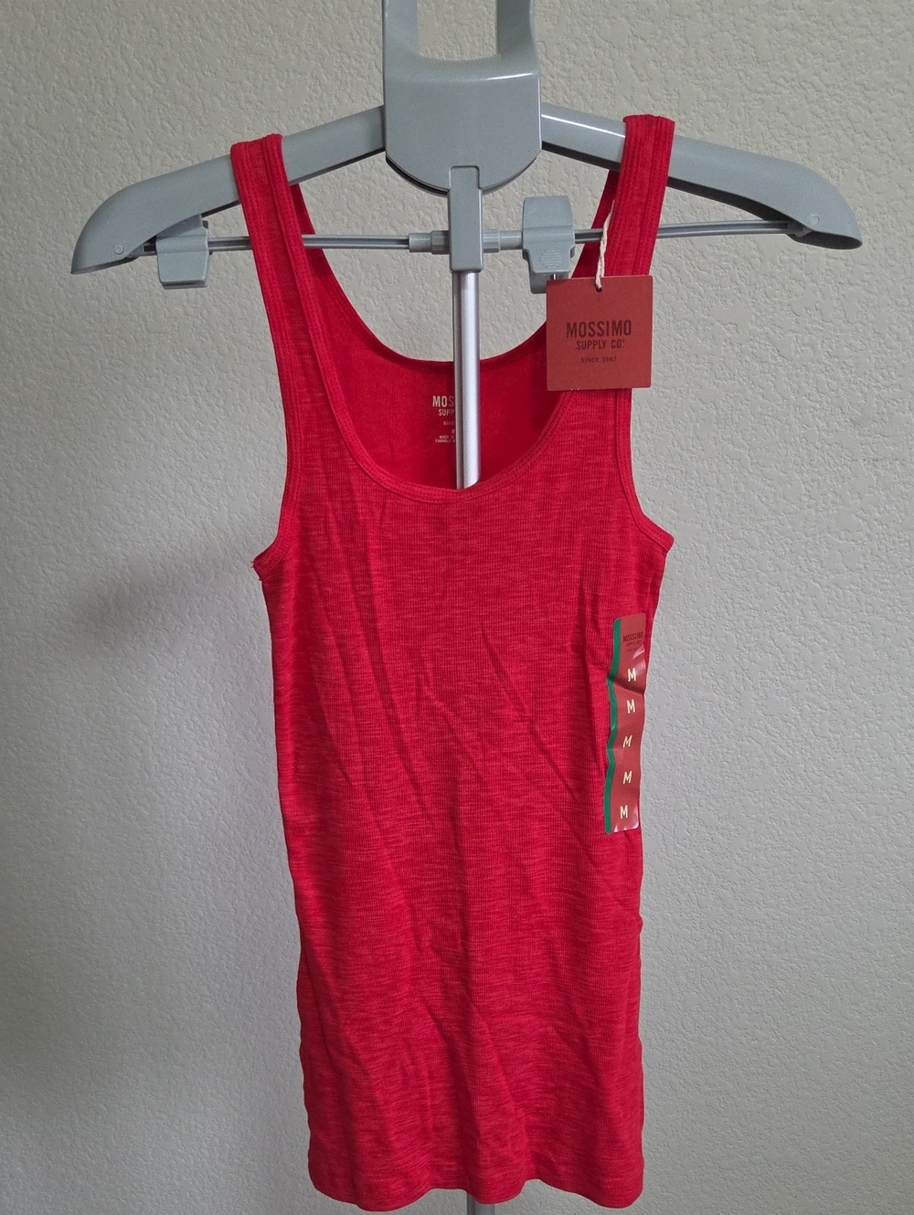 Mossimo Supply Co. Bright Red Women's Tank Top